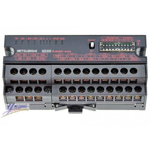 Mitsubishi AJ65SBT-64AD PLC CC-Link Compact I/O Module for