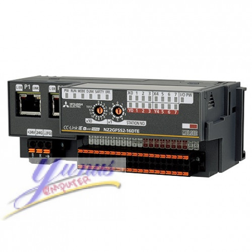 Mitsubishi NZ2GFSS2-16DTE PLC CC-Link IE Field Safety remote I/O