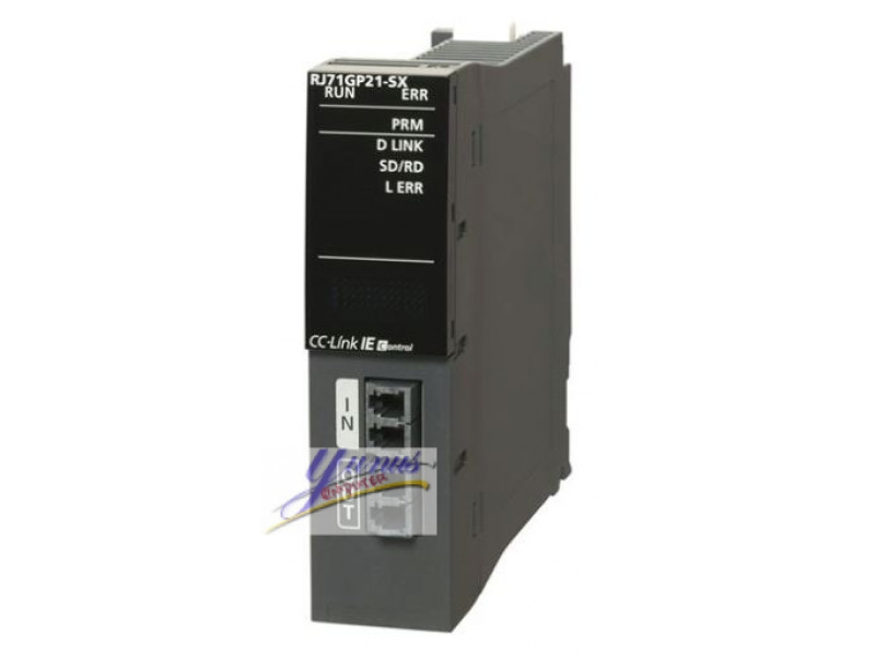 Mitsubishi RJ71GP21-SX PLC iQ-R Series CC-Link IE Control Module |  High-Speed, Reliable Performance