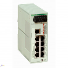 Schneider TCSESB083F23F0 ConneXium Ethernet TCP/IP Basic Managed Switch - 8 Copper Ports