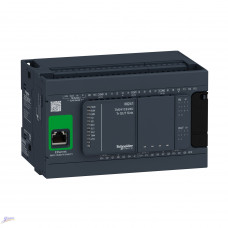 Schneider TM241CE24U Controller M241 - 24 I/O Transistor NPN with Ethernet Connectivity