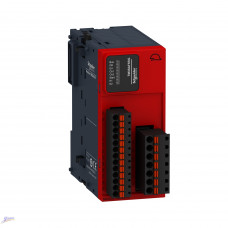 Schneider TM3SAF5RG Safety Module for PLC TM2xx – 1 Function, Category 4, Spring Terminals