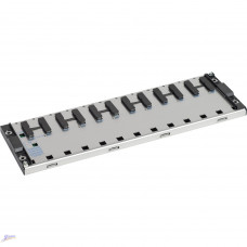 Schneider TSXRKY12 Non-extendable Rack - Single Rack Configuration, 12 Slots, IP20